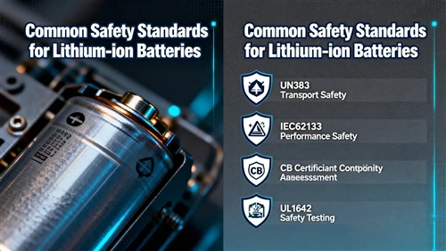 Algemene veiligheidsnormen voor lithium-ionbatterijen